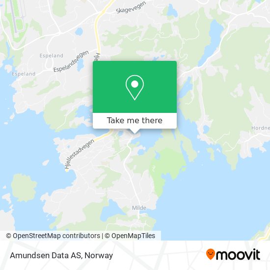 Amundsen Data AS map
