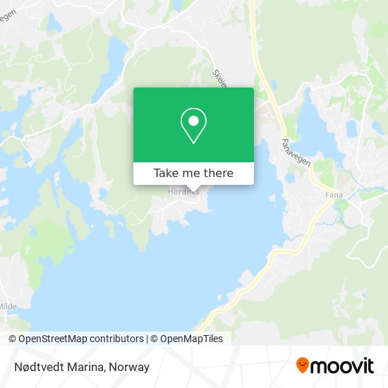 Nødtvedt Marina map