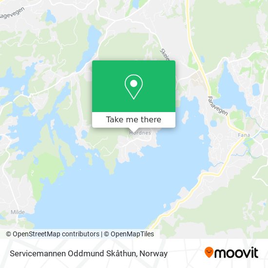 Servicemannen Oddmund Skåthun map