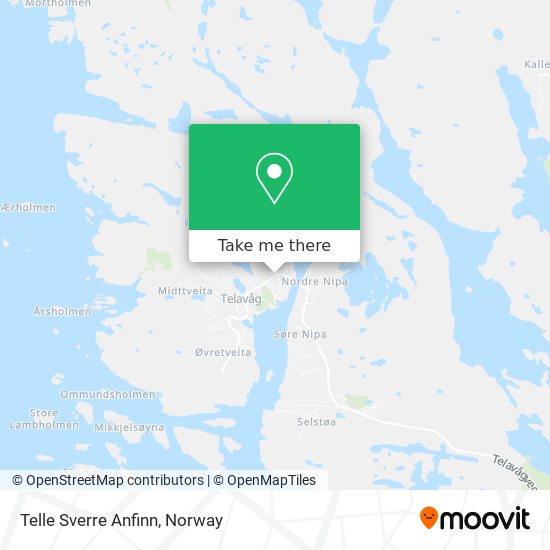 Telle Sverre Anfinn map