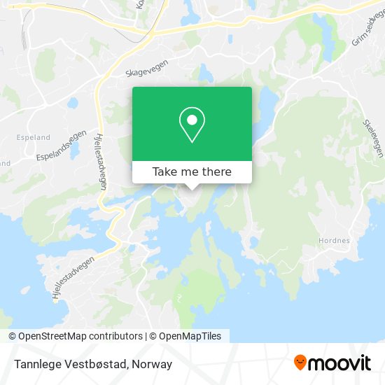 Tannlege Vestbøstad map