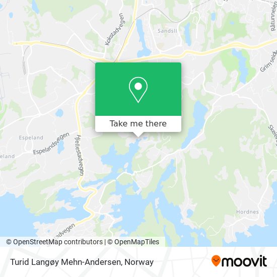 Turid Langøy Mehn-Andersen map