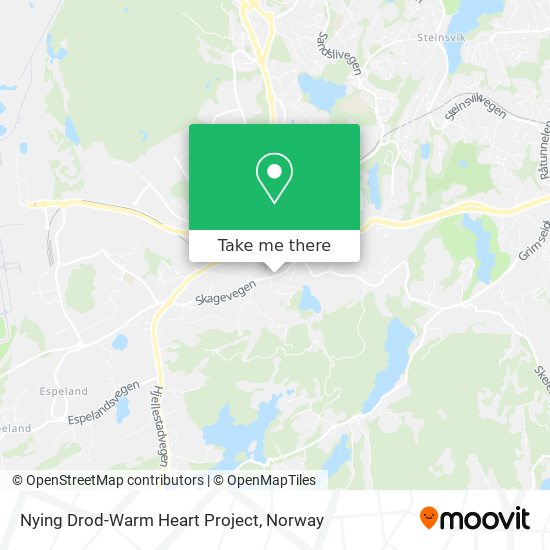 Nying Drod-Warm Heart Project map