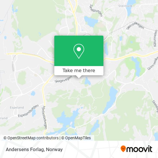 Andersens Forlag map