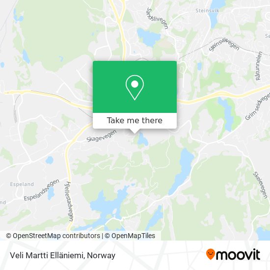 Veli Martti Elläniemi map