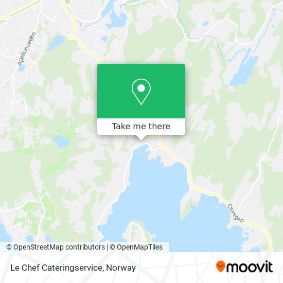 Le Chef Cateringservice map