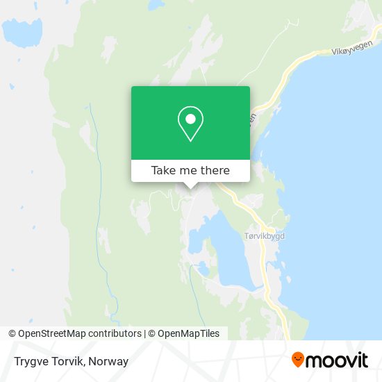 Trygve Torvik map