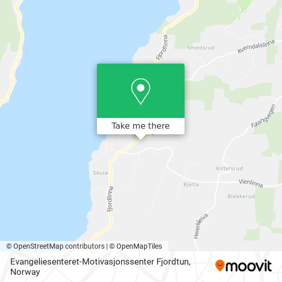 Evangeliesenteret-Motivasjonssenter Fjordtun map