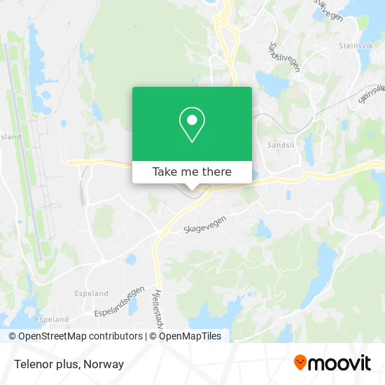 Telenor plus map