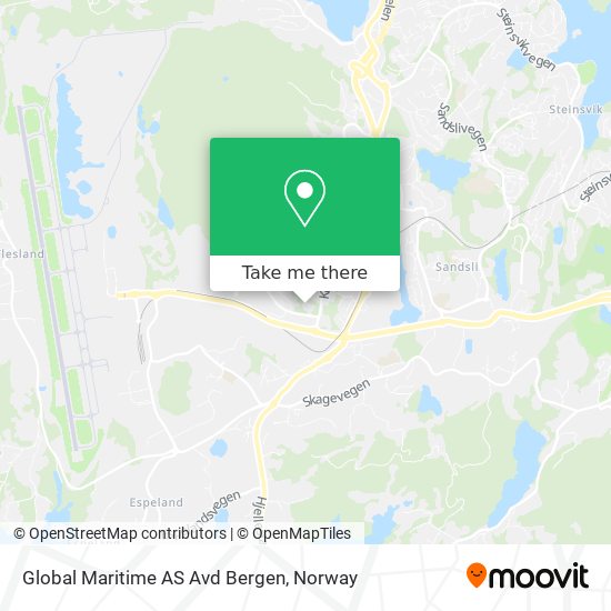 Global Maritime AS Avd Bergen map