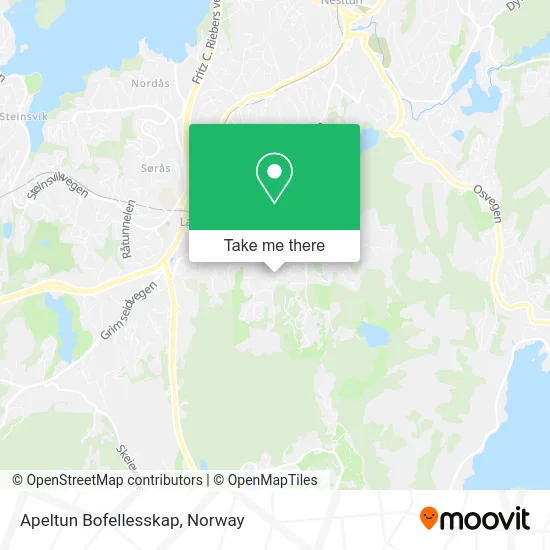 Apeltun Bofellesskap map