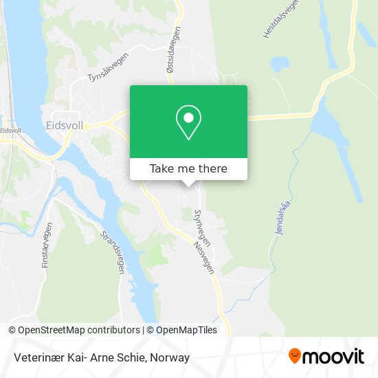 Veterinær Kai- Arne Schie map