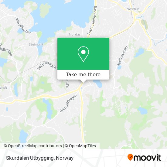 Skurdalen Utbygging map