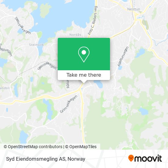 Syd Eiendomsmegling AS map