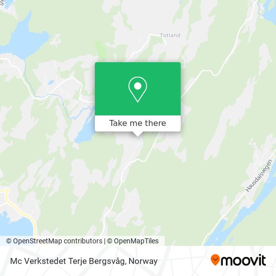 Mc Verkstedet Terje Bergsvåg map