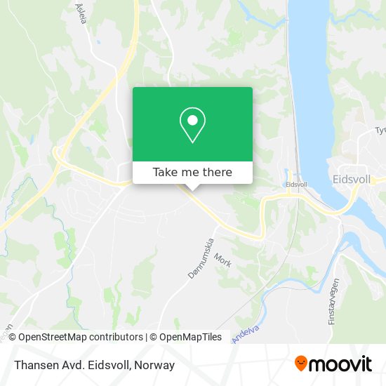 Thansen Avd. Eidsvoll map