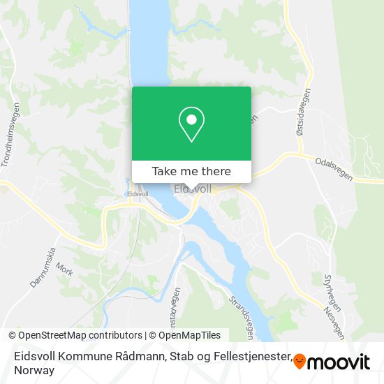 Eidsvoll Kommune Rådmann, Stab og Fellestjenester map