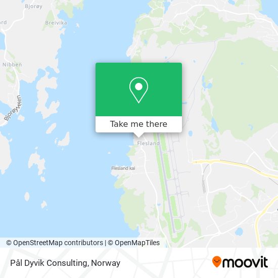 Pål Dyvik Consulting map