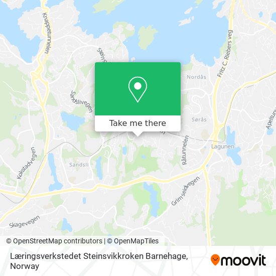 Læringsverkstedet Steinsvikkroken Barnehage map