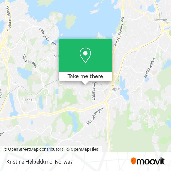 Kristine Helbekkmo map