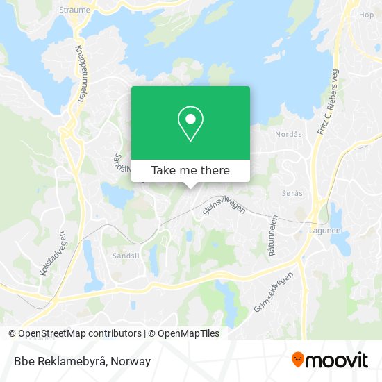 Bbe Reklamebyrå map