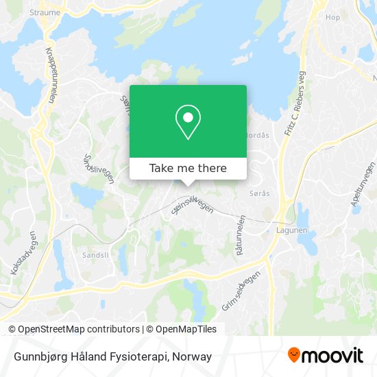 Gunnbjørg Håland Fysioterapi map