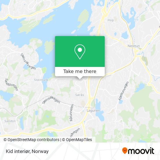 Kid interiør map