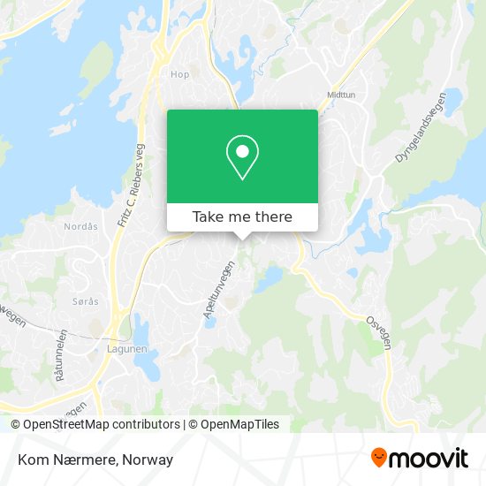 Kom Nærmere map