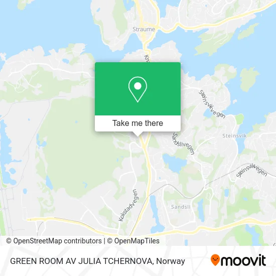 GREEN ROOM AV JULIA TCHERNOVA map