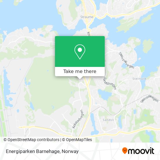 Energiparken Barnehage map