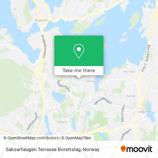 Saksarhaugen Terrasse Borettslag map