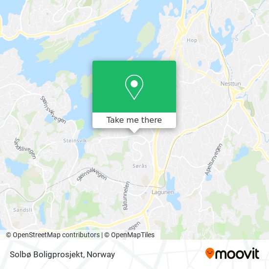Solbø Boligprosjekt map