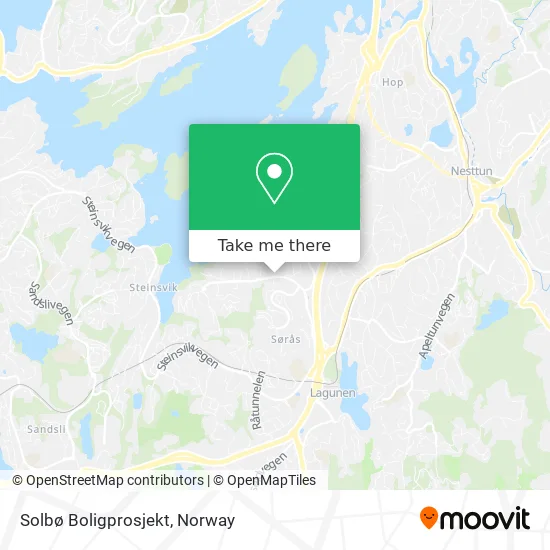 Solbø Boligprosjekt map