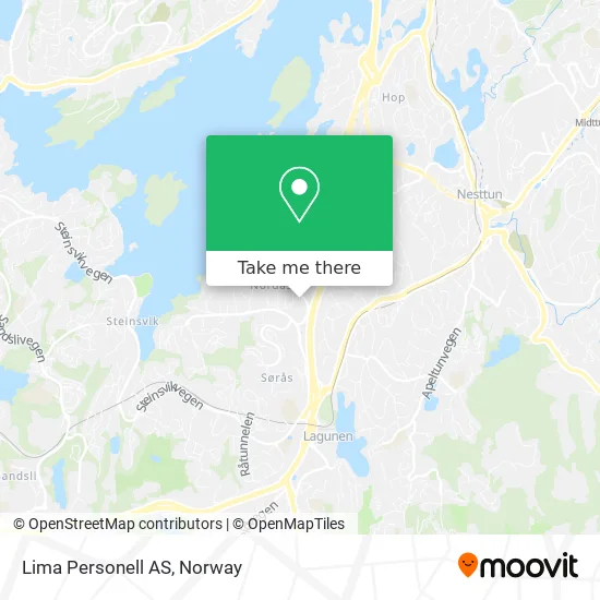 Lima Personell AS map