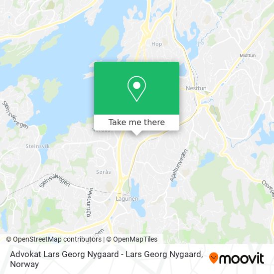 Advokat Lars Georg Nygaard - Lars Georg Nygaard map
