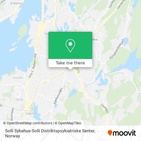 Solli Sykehus-Solli Distriktspsykiatriske Senter map