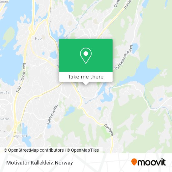 Motivator Kallekleiv map