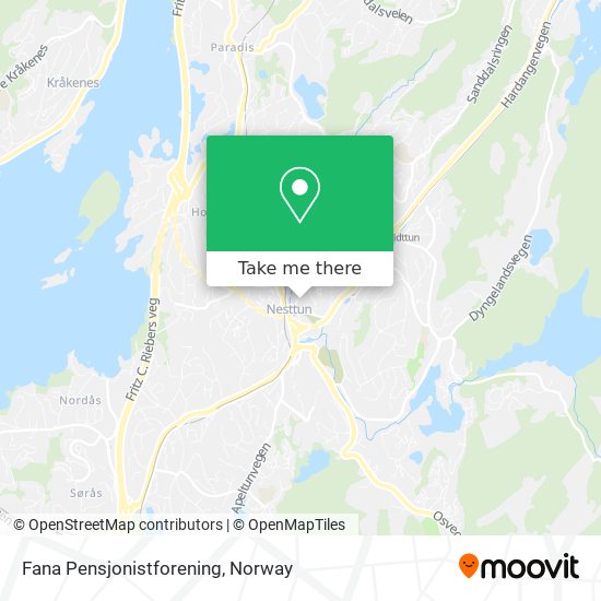 Fana Pensjonistforening map