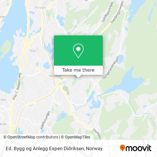 Ed. Bygg og Anlegg Espen Didriksen map