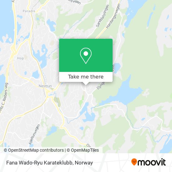 Fana Wado-Ryu Karateklubb map