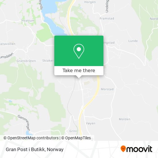 Gran Post i Butikk map