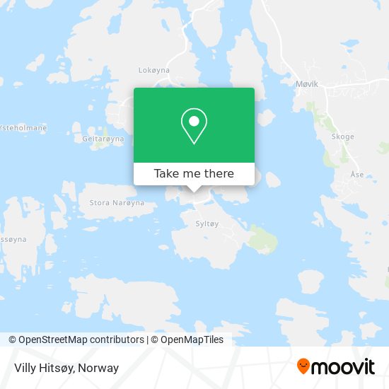 Villy Hitsøy map