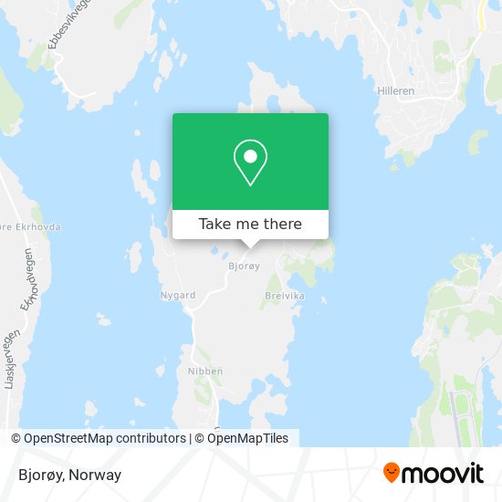 Bjorøy map