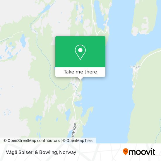 Vågå Spiseri & Bowling map
