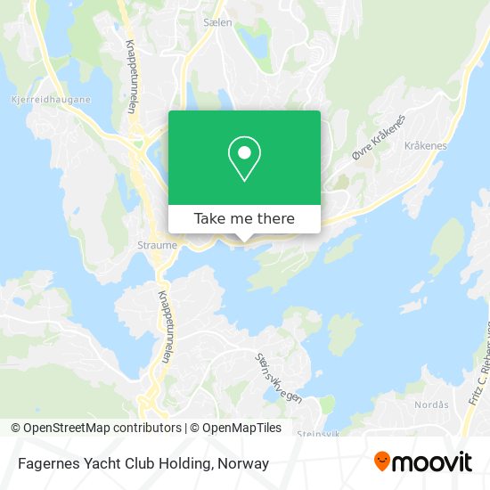 Fagernes Yacht Club Holding map
