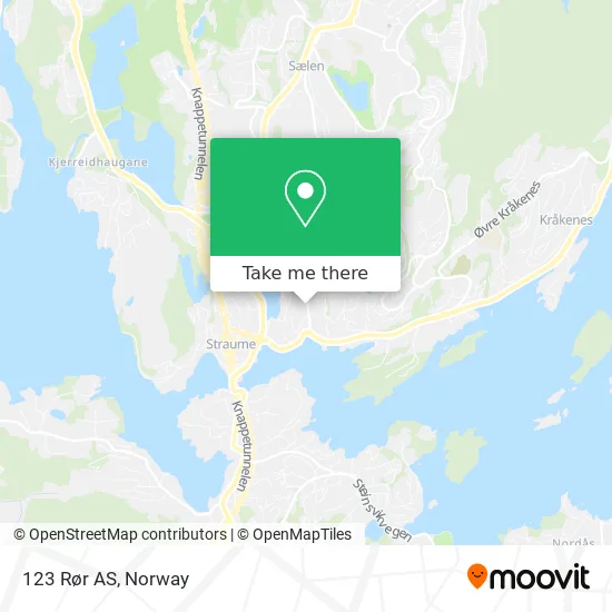 123 Rør AS map