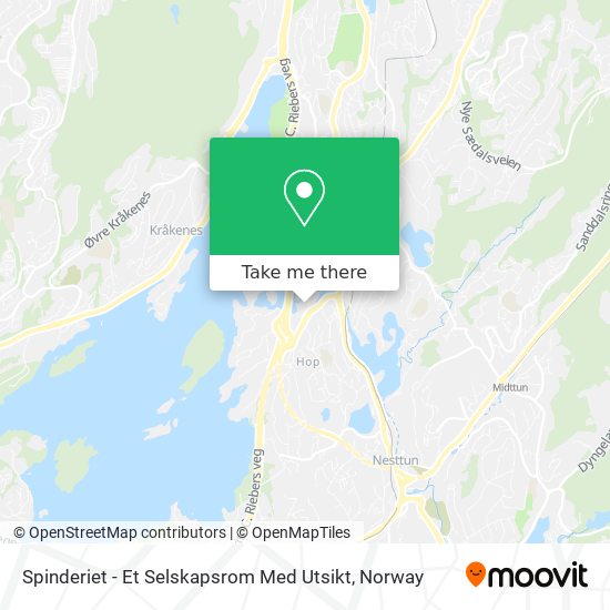 Spinderiet - Et Selskapsrom Med Utsikt map