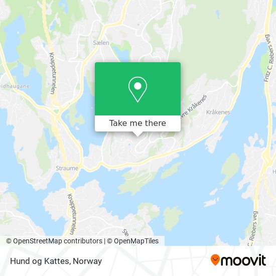 Hund og Kattes map