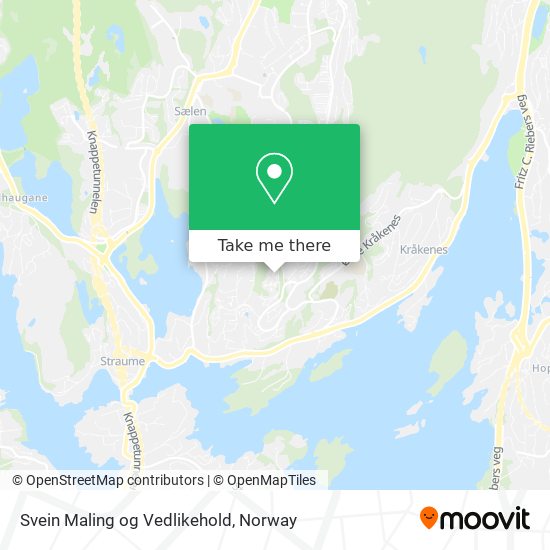 Svein Maling og Vedlikehold map