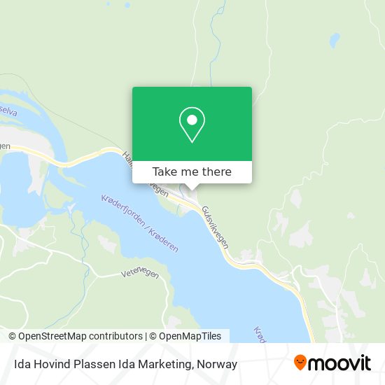 Ida Hovind Plassen Ida Marketing map